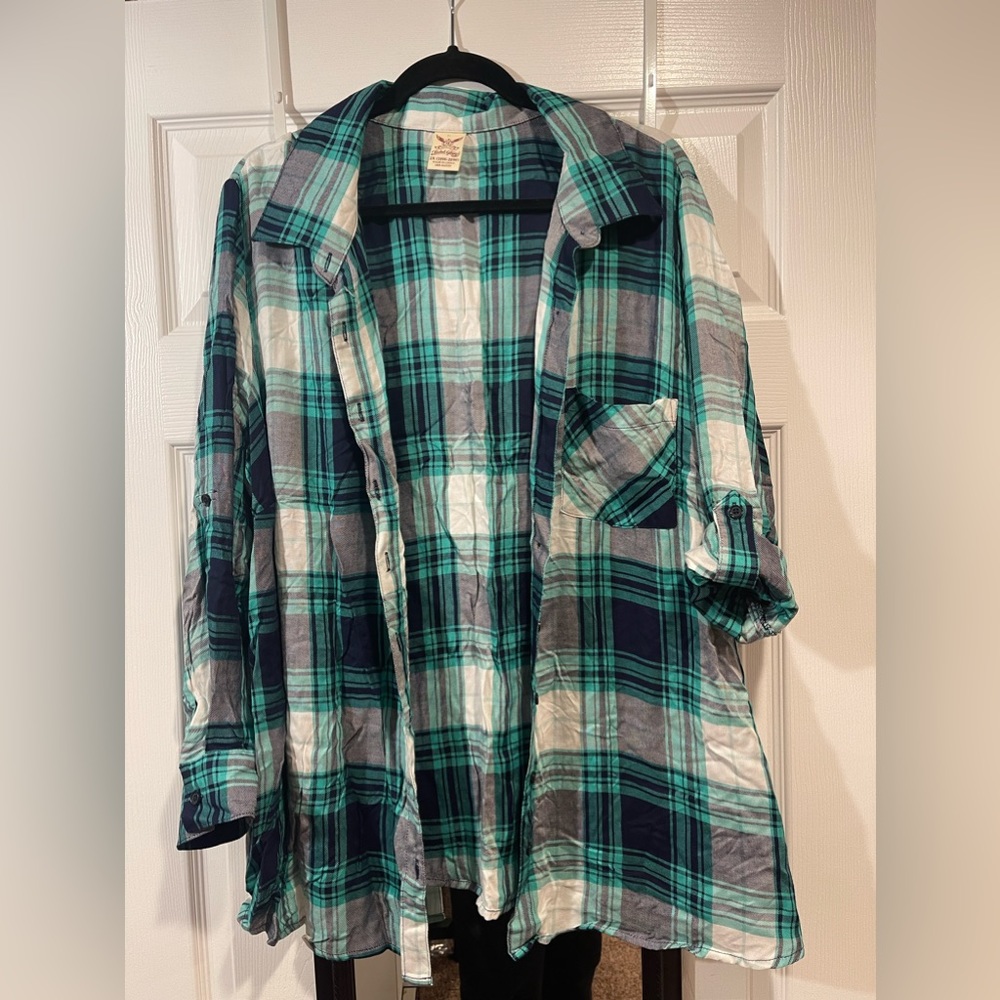 ceded glory flannel top